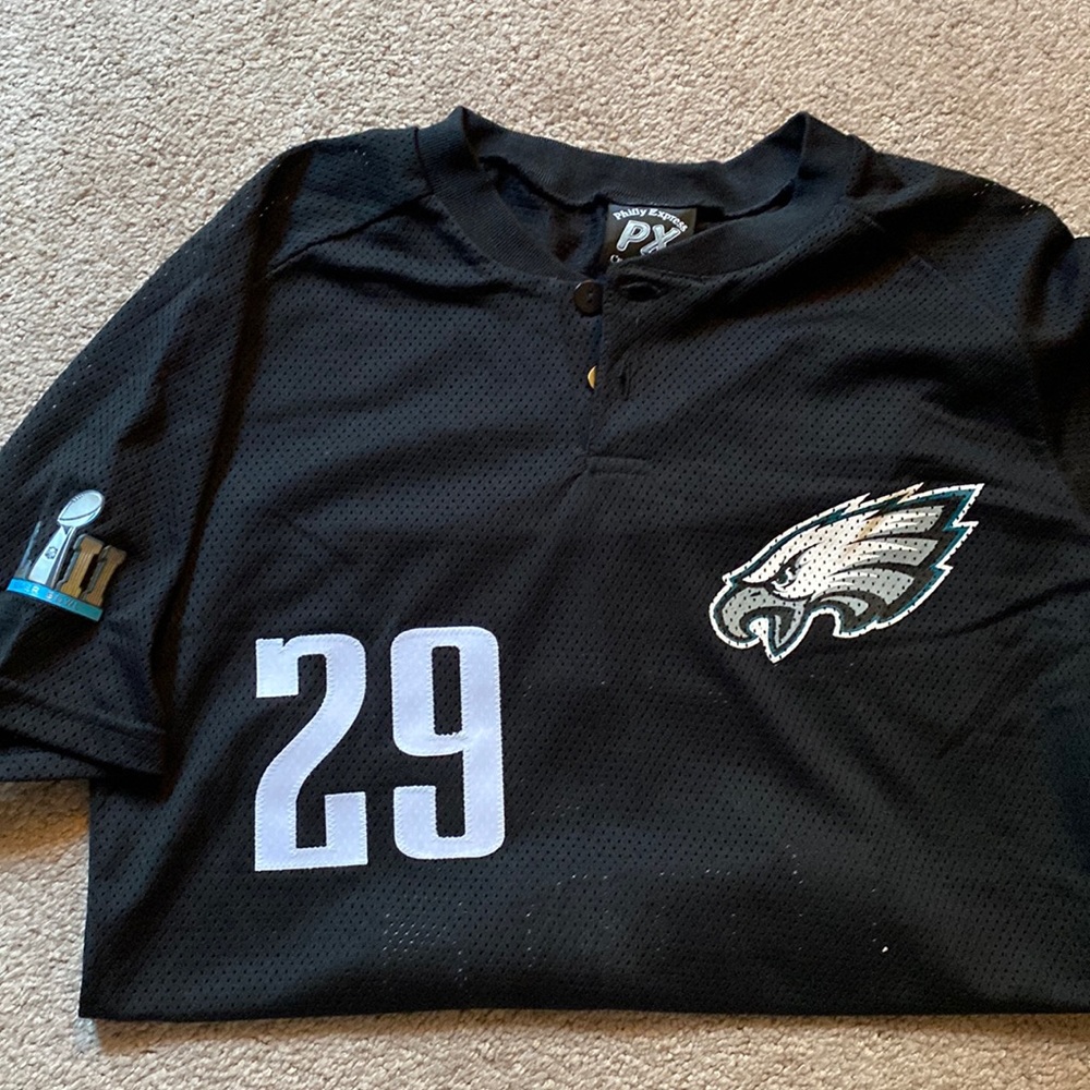 Philly Express Eagles custom baseball mesh shirt #29 with SB logo